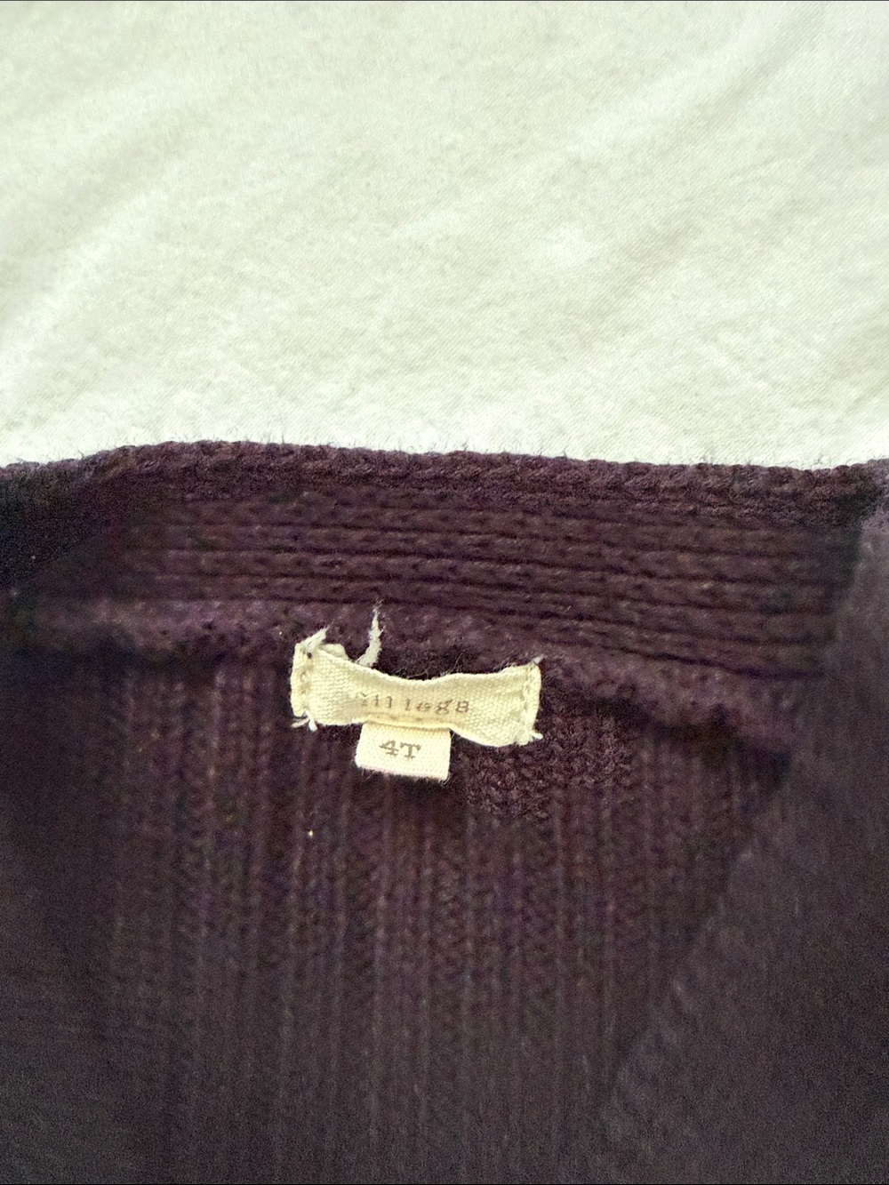 Kids Black Ribbed V-Neck Button-Front Jacket - Picture 4 of 5